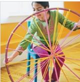 fun hula hoop rug