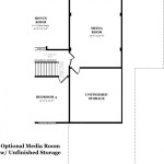 Barstowe Optional Media Room w/ Unfinished Storage