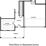 Bierstadt First Floor w/Basement Access
