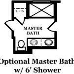 Cole Optional Master Bath w/Shower