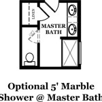 Drayton Optional Shower at Master Bath