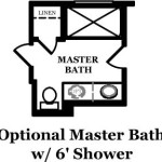 Durand Optional Master Bath w/Shower