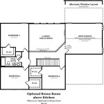 Georgetown Optional Bonus Room above Kitchen