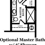 Kensett Optional Master Bath