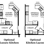 Madison II Optional Kitchen Layouts