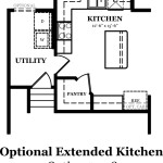 Maple II Optional Extended Kitchen