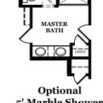 Oxbridge Optional Shower @ Master Bath