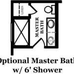 Winslow Optional Master Bath w/Shower