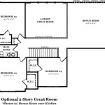 Hickory II Optional 2 Story Great Room