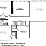 Hickory II Optional 2 Story Great Room