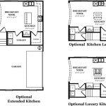 Hickory II Optional Kitchen Layouts