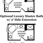 Hickory II Optional Luxury Master Bath Layouts