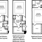 Hickory II Optional Master Bedroom Layouts