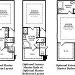 Hickory II Optional Master Bedroom Layouts