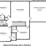Hickory II Optional Storage Above Kitchen