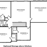 Hickory II Optional Storage above Kitchen