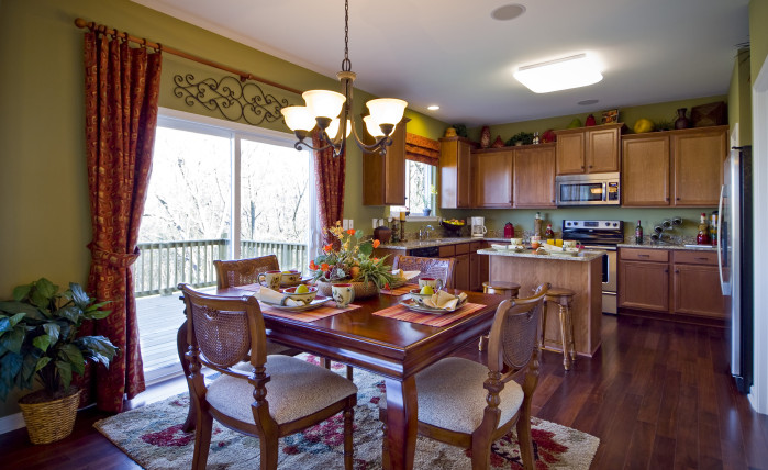 Kitchen and Breakfast Nook - Hickory II