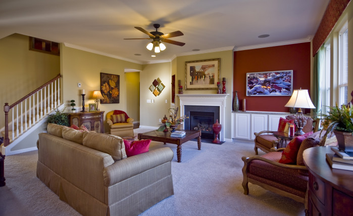 Family Room - Hickory II model 