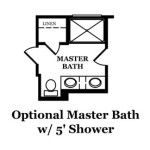 Durand Optional Master Bath